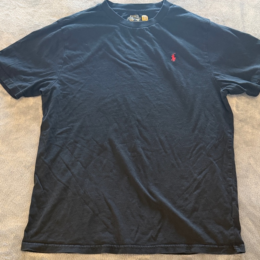 Polo by Ralph Lauren Boys Black Tee